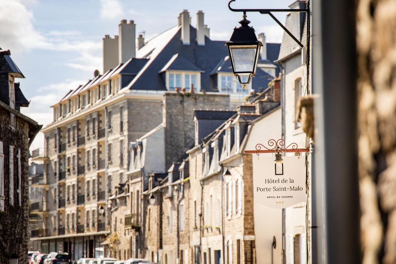 Demeures & Chateaux - Hotel De La Porte Saint-Malo Dinan Bagian luar foto