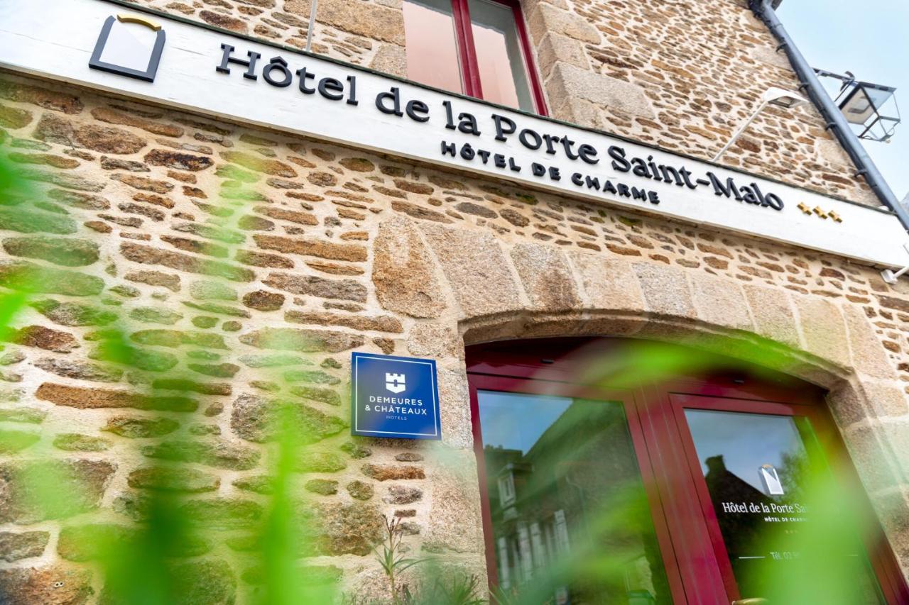 Demeures & Chateaux - Hotel De La Porte Saint-Malo Dinan Bagian luar foto